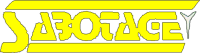Sabotage logo for ZX Spectrum